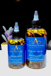 Strengthen + Repair Ayurvedic Hair Oil, Hair Growth, Anti- Dandruff, Strengthen & Repair, Dry, Damaged Hair, Thicken Hair