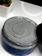 Charcoal + Chamomile Body Polish | Acne Prone Skin, Sensitive Skin, Treat Irritated Skin, Natural Skin Glow
